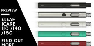Eleaf iCare 110 – 140 – 160 Preview eleaf icare 110 140 160 preview