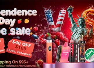 independence day vape sale 2025