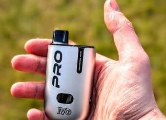 ivg pro vape in hand