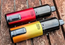 IVG XL35 Review- IVG’s Biggest Ever Big Puff Device! ivg xl35 vape side view