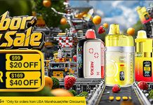 Vapesourcing Labor Day Sale (Aug 27 – Sep 2, PST) labor day sale