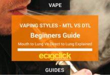 Mouth To Lung (MTL) / Direct To Lung (DTL) / Restricted Direct Lung (RDL) Vaping: What’s The Difference? Mouth To Lung Vs Direct To Lung Vaping Explained