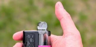 MVP 60K Review- Prefilled Pod – Powered by Innokin mvp 60k pod vape in hand