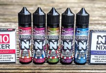 Nixer x Seriously E-Liquid Review nixer x seriously review