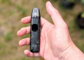 oxva xlim pro 2 dna pod in hand