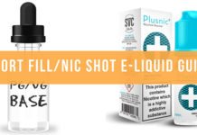 Short Fill / Shake ‘N’ Vape E-Liquids Guide: What They Are and How To Use Them short fill and nic shot e-liquid guide