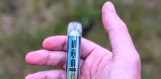 SKE Bar Review: The Crystal Bar’s Refillable Replacement ske bar in hand