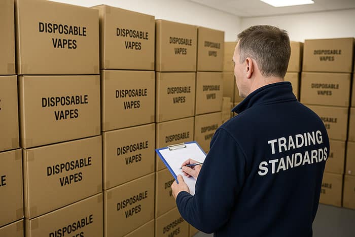 trading standards disposable vapes