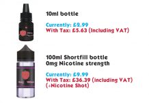 UK Government Announce Extortionate Vape Tax – Will Vaping Be Too Expensive? vape tax october 2024 inc vat