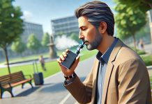 Manchester Lung Doctor Warns: Misleading Vape Headlines Could Cost Lives vaping man