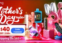 Mother’s Day Vape Sale 2025: Up to $40 OFF + Free Shipping at Vapesourcing! vapesourcing mothers day sale