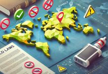 Vaping Laws Around the World: What You Need to Know vaping laws - world map