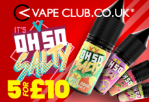 Vape Deal!! 5 X Oh So Salty E-liquids For Only £10! Deal Oh So Salty VC small