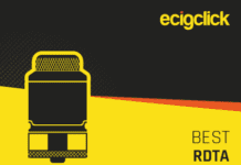 6 Best RDTA Vapes – For Flavour, Cloud, MTL and Squonking Feature image for best rdta list