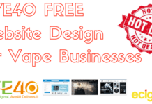 Free Professionally Designed Website For Vape Businesses free vaping website