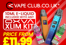 Deal XLim + Eliquid vape club sq